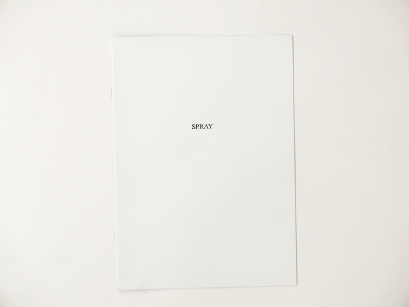 Spray 10 pages 20 x 27,5 cm color photocopy single