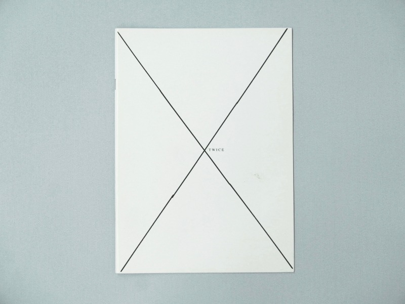 Twice  24 pages 20,5 x 28 cm color photocopy 2 pri