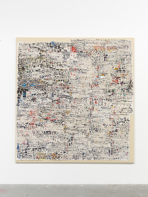 Untitled 2024 acrylic & oil on canvas 180 x 170 cm