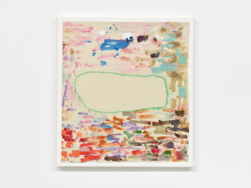Untitled, 2022 acrylic on canvas  54 x 49 cm