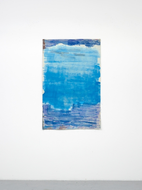 Untitled, 2020 acrylic & oil on canvas 140 x 90 cm