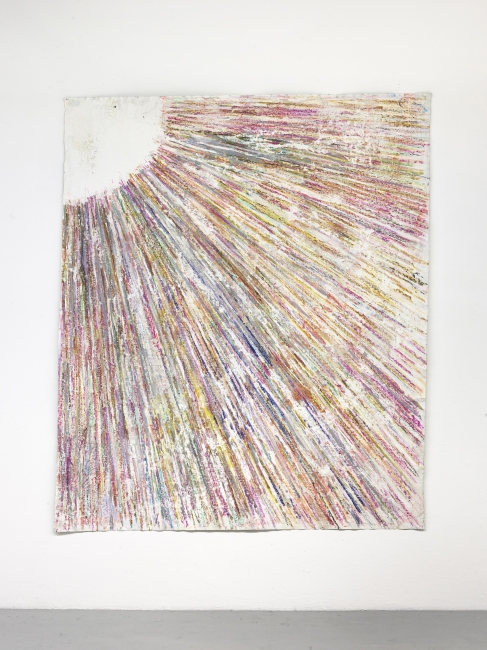 Untitled, 2021 acrylic on linen 212 x 180 cm