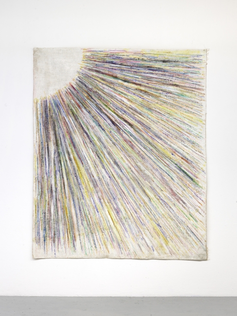 Untitled, 2021 acrylic on linen 212 x 180 cm